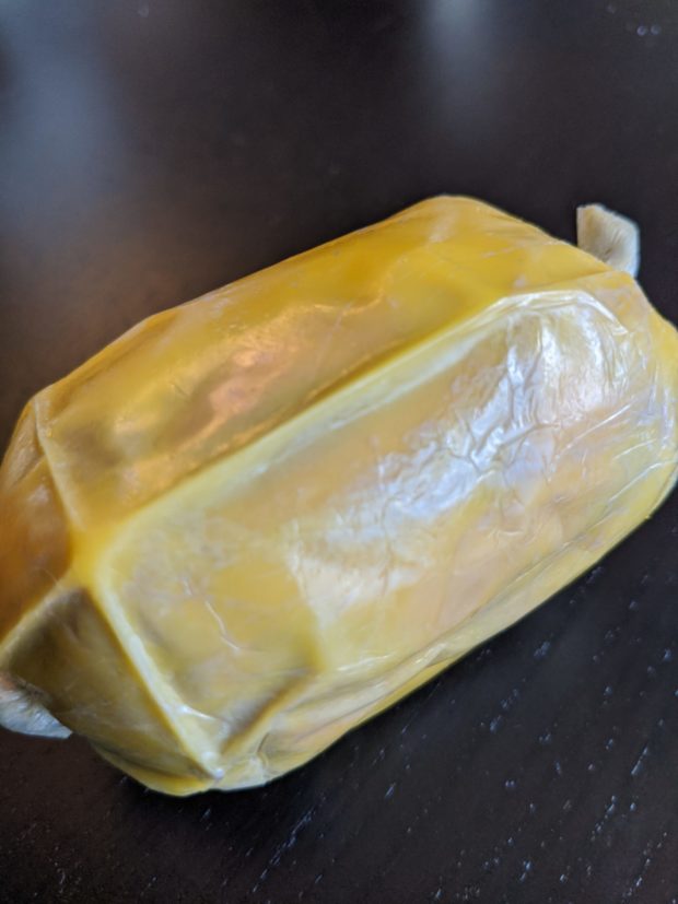Ballotine de foie gras cuit sous-vide