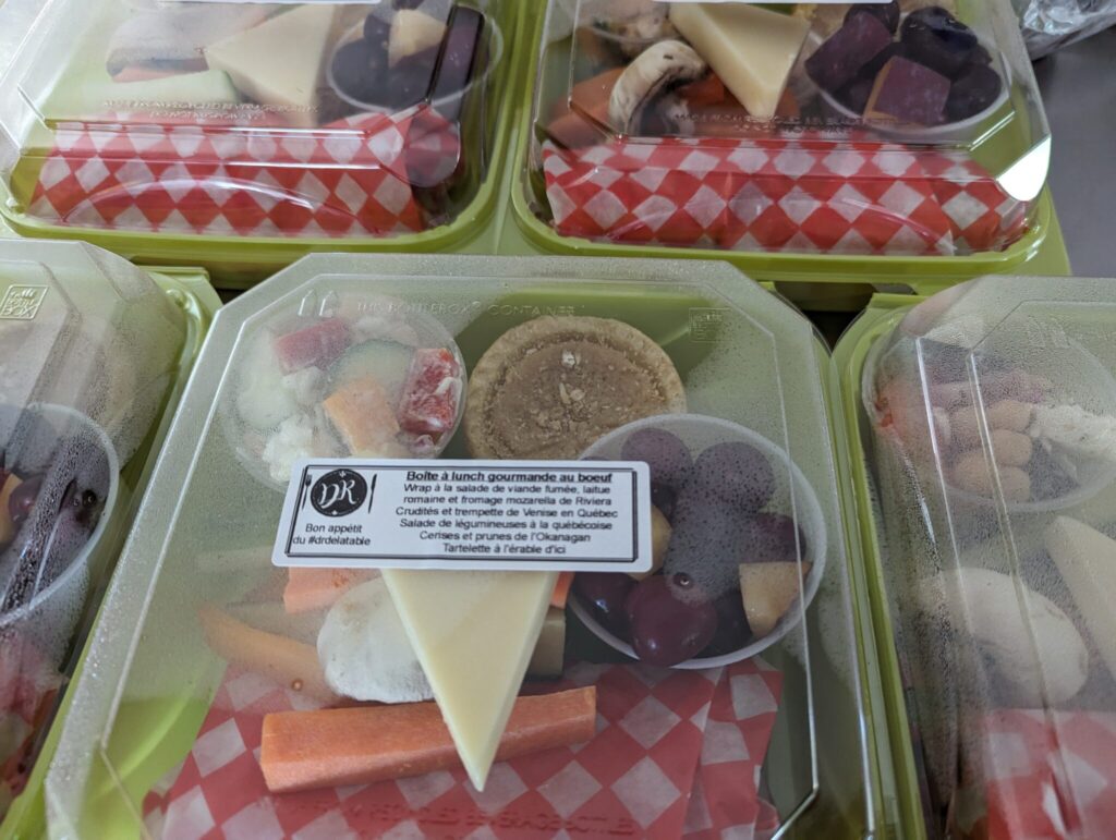 Service de boîtes gourmandes